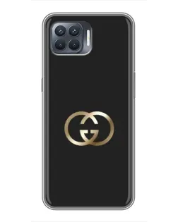 Чехол для OPPO Reno 4 Lite с картинкой «Минимализм Gucci»