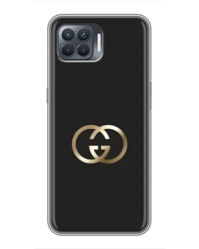 Чехол для OPPO Reno 4 Lite с картинкой «Минимализм Gucci»