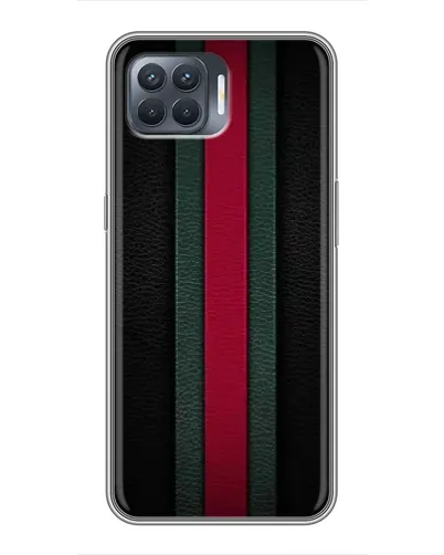 Чехол для OPPO Reno 4 Lite с картинкой «Gucci — неоновая линия»