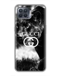 Чохол для OPPO Reno 4 Lite з картинкою «Gucci — дика природа»