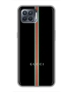 Чохол для OPPO Reno 4 Lite з картинкою «Gucci — строга лінія»