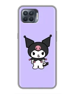 Чохол для OPPO Reno 4 Lite з картинкою «Kuromi — ніжний фіолетовий» Чохол для OPPO Reno 4 Lite з картинкою «Kuromi — ніжний фіолетовий»