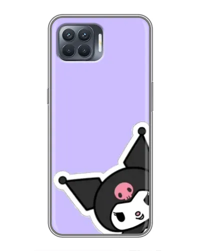 Чехол для OPPO Reno 4 Lite с картинкой «Забавная Kuromi»