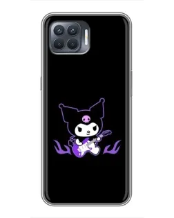 Чохол для OPPO Reno 4 Lite з картинкою «Електрична Kuromi» Чохол для OPPO Reno 4 Lite з картинкою «Електрична Kuromi»