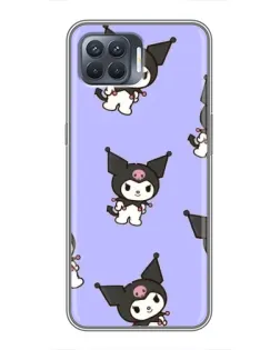 Чохол для OPPO Reno 4 Lite з картинкою «Паттерн з Kuromi» Чохол для OPPO Reno 4 Lite з картинкою «Паттерн з Kuromi»