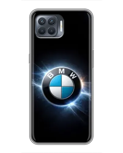Чехол для OPPO Reno 4 Lite с картинкой «BMW — неоновое сияние» Чехол для OPPO Reno 4 Lite с картинкой «BMW — неоновое сияние»