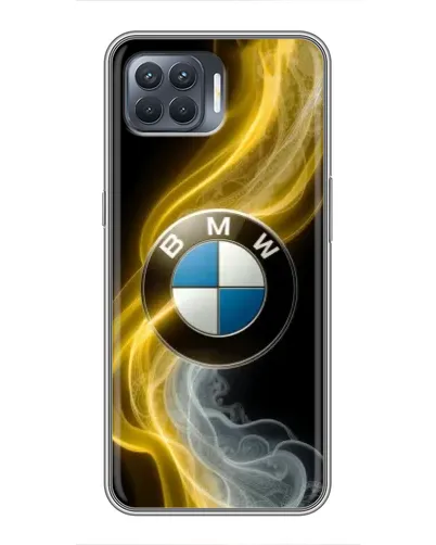 Чехол для OPPO Reno 4 Lite с картинкой «Золотистый дым BMW» Чехол для OPPO Reno 4 Lite с картинкой «Золотистый дым BMW»
