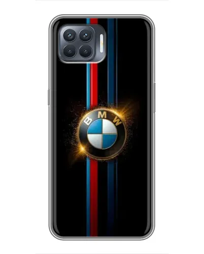 Чехол для OPPO Reno 4 Lite с картинкой «BMW M-Power неон» Чехол для OPPO Reno 4 Lite с картинкой «BMW M-Power неон»