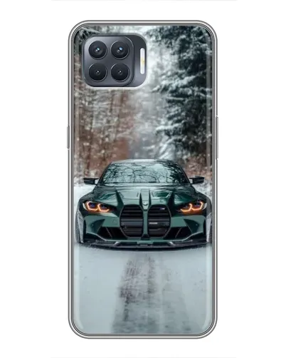 Чехол для OPPO Reno 4 Lite с картинкой «BMW в зимнем лесу» Чехол для OPPO Reno 4 Lite с картинкой «BMW в зимнем лесу»