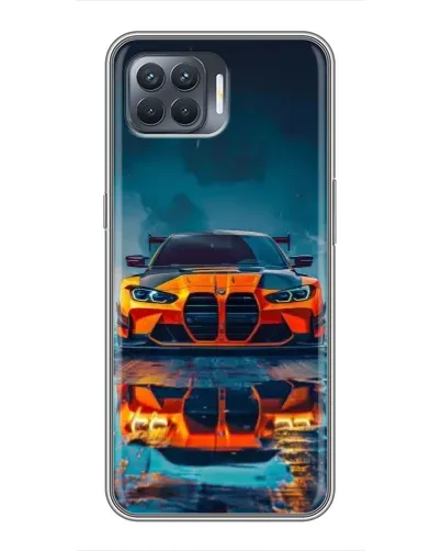Чехол для OPPO Reno 4 Lite с картинкой «BMW — золотая эмблема» Чехол для OPPO Reno 4 Lite с картинкой «BMW — золотая эмблема»