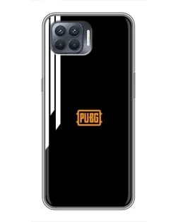 Чохол для OPPO Reno 4 Lite з картинкою «PUBG — вертикальні лінії»