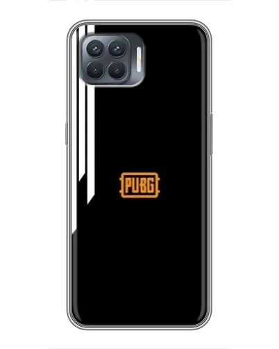 Чехол для OPPO Reno 4 Lite с картинкой «PUBG — вертикальные линии»