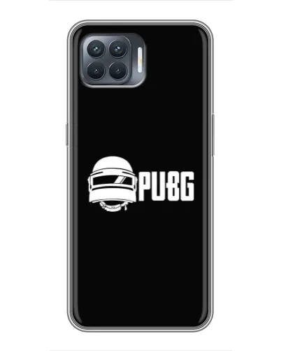 Чехол для OPPO Reno 4 Lite с картинкой «PUBG — классический лого»