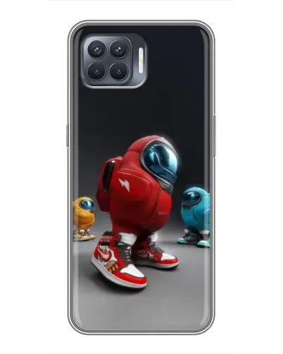Чехол для OPPO Reno 4 Lite с картинкой «Among Us — 3D стиль» Чехол для OPPO Reno 4 Lite с картинкой «Among Us — 3D стиль»