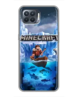Чохол для OPPO Reno 4 Lite з картинкою «Minecraft льодянийсвіт» Чохол для OPPO Reno 4 Lite з картинкою «Minecraft льодянийсвіт»
