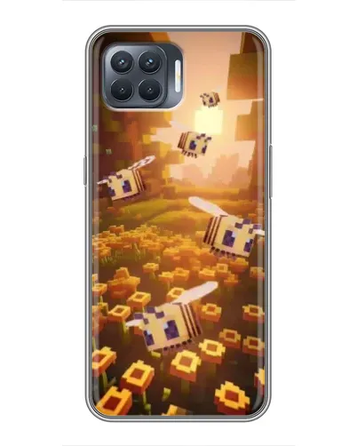 Чехол для OPPO Reno 4 Lite с картинкой «Поле подсолнухов» Чехол для OPPO Reno 4 Lite с картинкой «Поле подсолнухов»