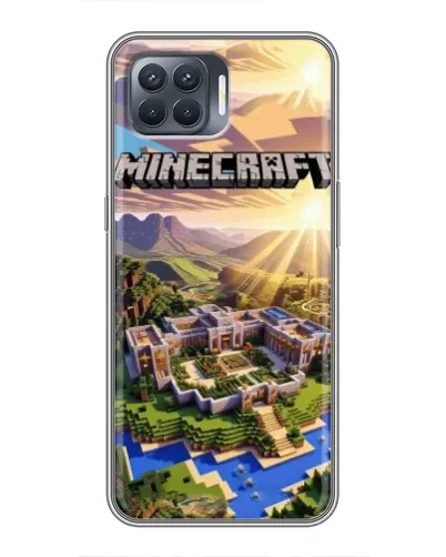 Чехол для OPPO Reno 4 Lite с картинкой «Minecraft панорама» Чехол для OPPO Reno 4 Lite с картинкой «Minecraft панорама»