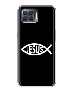Чехол для OPPO Reno 4 Lite с картинкой «Классический Jesus»