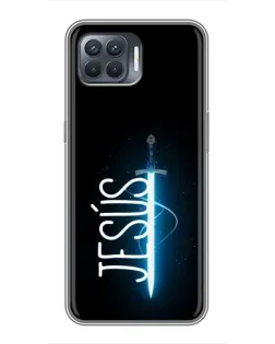 Чехол для OPPO Reno 4 Lite с картинкой «Меч Духа Jesus»