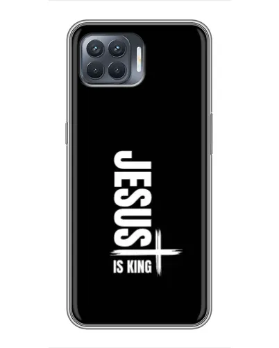Чехол для OPPO Reno 4 Lite с картинкой «Вертикаль веры Jesus» Чехол для OPPO Reno 4 Lite с картинкой «Вертикаль веры Jesus»