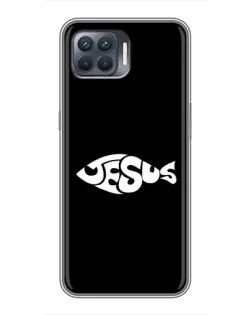 Чохол для OPPO Reno 4 Lite з картинкою «Риба  Jesus»