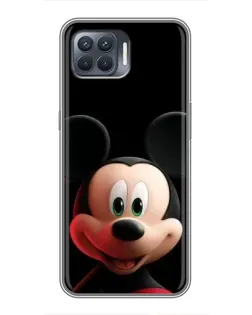 Чехол для OPPO Reno 4 Lite с картинкой «Улыбающийся Микки Маус»