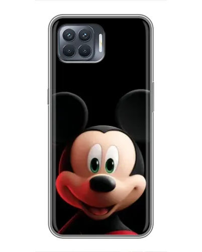 Чехол для OPPO Reno 4 Lite с картинкой «Улыбающийся Микки Маус»