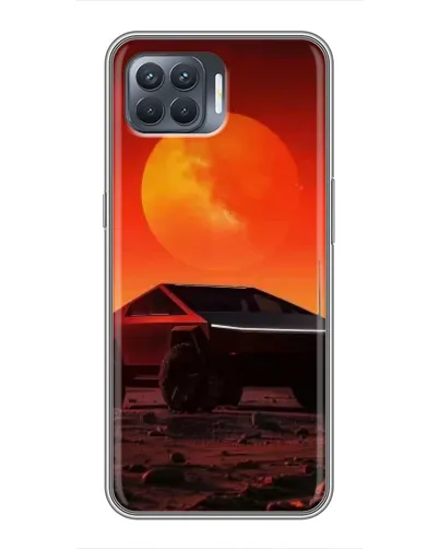 Чехол для OPPO Reno 4 Lite с картинкой «Cybertruck на Марсе» Чехол для OPPO Reno 4 Lite с картинкой «Cybertruck на Марсе»