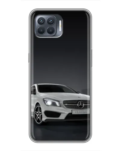 Чехол для OPPO Reno 4 Lite с картинкой «Mercedes AMG GT Silver» Чехол для OPPO Reno 4 Lite с картинкой «Mercedes AMG GT Silver»