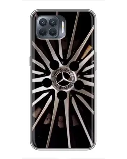 Чехол для OPPO Reno 4 Lite с картинкой «Диск Mercedes»