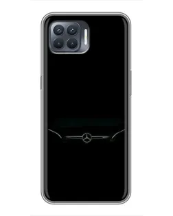 Чехол для OPPO Reno 4 Lite с картинкой «Mercedes Stealth Look»