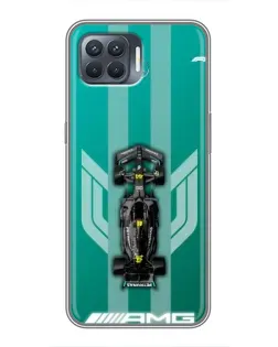 Чехол для OPPO Reno 4 Lite с картинкой «Mercedes AMG Petronas»