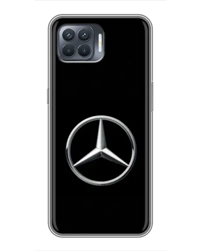 Чехол для OPPO Reno 4 Lite с картинкой «Mercedes классический лого» Чехол для OPPO Reno 4 Lite с картинкой «Mercedes классический лого»