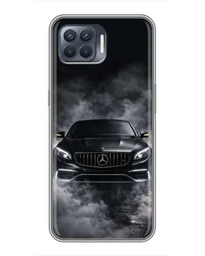 Чехол для OPPO Reno 4 Lite с картинкой «Mercedes в дыму» Чехол для OPPO Reno 4 Lite с картинкой «Mercedes в дыму»