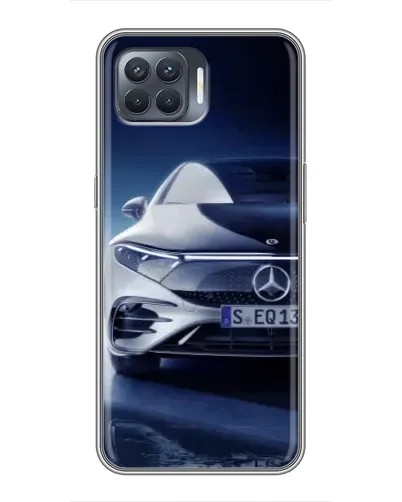 Чехол для OPPO Reno 4 Lite с картинкой «Mercedes EQ — будущее» Чехол для OPPO Reno 4 Lite с картинкой «Mercedes EQ — будущее»