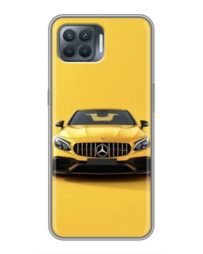 Чехол для OPPO Reno 4 Lite с картинкой «Желтый Mercedes GT» Чехол для OPPO Reno 4 Lite с картинкой «Желтый Mercedes GT»