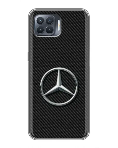 Чехол для OPPO Reno 4 Lite с картинкой «Карбоновый Mercedes стиль» Чехол для OPPO Reno 4 Lite с картинкой «Карбоновый Mercedes стиль»