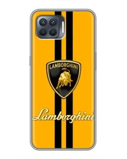 Чохол для OPPO Reno 4 Lite з картинкою «Lamborghini Stripe жовтий» Чохол для OPPO Reno 4 Lite з картинкою «Lamborghini Stripe жовтий»