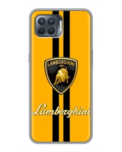 Чехол для OPPO Reno 4 Lite с картинкой «Lamborghini Stripe желтый» Чехол для OPPO Reno 4 Lite с картинкой «Lamborghini Stripe желтый»