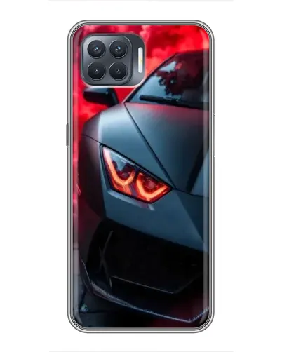 Чехол для OPPO Reno 4 Lite с картинкой «Lamborghini красное сияние» Чехол для OPPO Reno 4 Lite с картинкой «Lamborghini красное сияние»