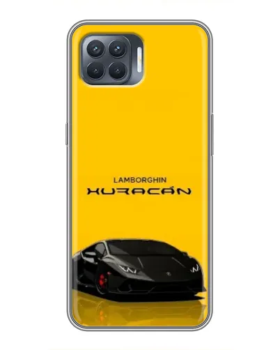 Чехол для OPPO Reno 4 Lite с картинкой «Lamborghini Huracan черный» Чехол для OPPO Reno 4 Lite с картинкой «Lamborghini Huracan черный»
