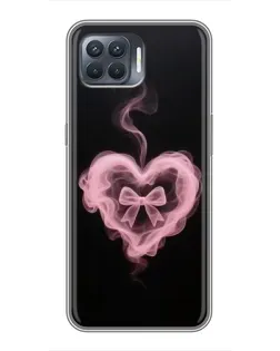 Чохол для OPPO Reno 4 Lite з картинкою «Димчасте серце»
