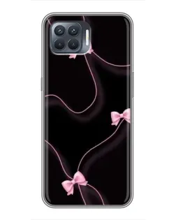 Чехол для OPPO Reno 4 Lite с картинкой «Розовые ленты» Чехол для OPPO Reno 4 Lite с картинкой «Розовые ленты»