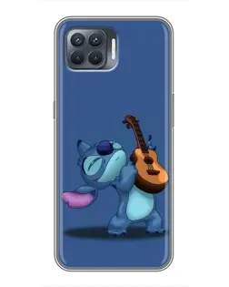 Чехол для OPPO Reno 4 Lite с картинкой «Стич с укулеле» Чехол для OPPO Reno 4 Lite с картинкой «Стич с укулеле»