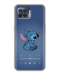 Чехол для OPPO Reno 4 Lite с картинкой «Музыкальный Stitch» Чехол для OPPO Reno 4 Lite с картинкой «Музыкальный Stitch»