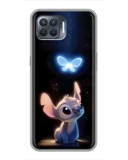 Чехол для OPPO Reno 4 Lite с картинкой «Сияющий Стич» Чехол для OPPO Reno 4 Lite с картинкой «Сияющий Стич»