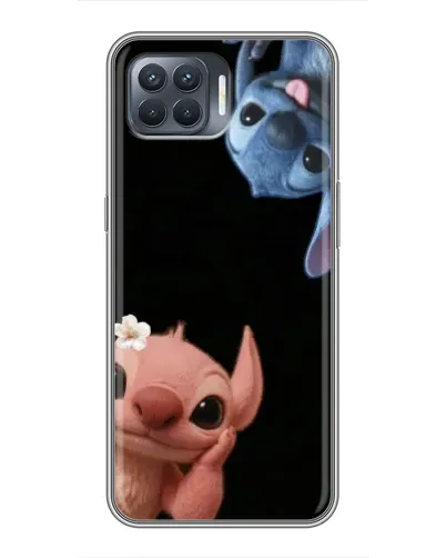 Чехол для OPPO Reno 4 Lite с картинкой «Фиолетовый туман роз»