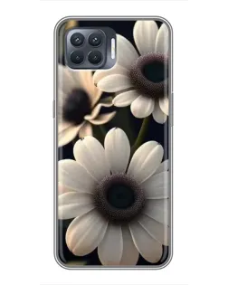 Чехол для OPPO Reno 4 Lite с картинкой «Белые маргаритки макро» Чехол для OPPO Reno 4 Lite с картинкой «Белые маргаритки макро»