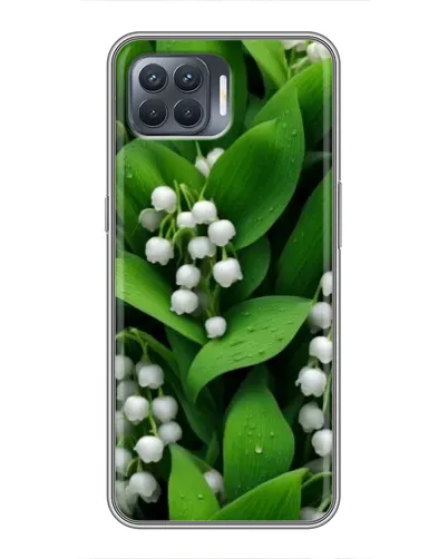 Чехол для OPPO Reno 4 Lite с картинкой «Ландыши в зелени» Чехол для OPPO Reno 4 Lite с картинкой «Ландыши в зелени»
