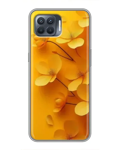 Чехол для OPPO Reno 4 Lite с картинкой «Золотые лепестки» Чехол для OPPO Reno 4 Lite с картинкой «Золотые лепестки»